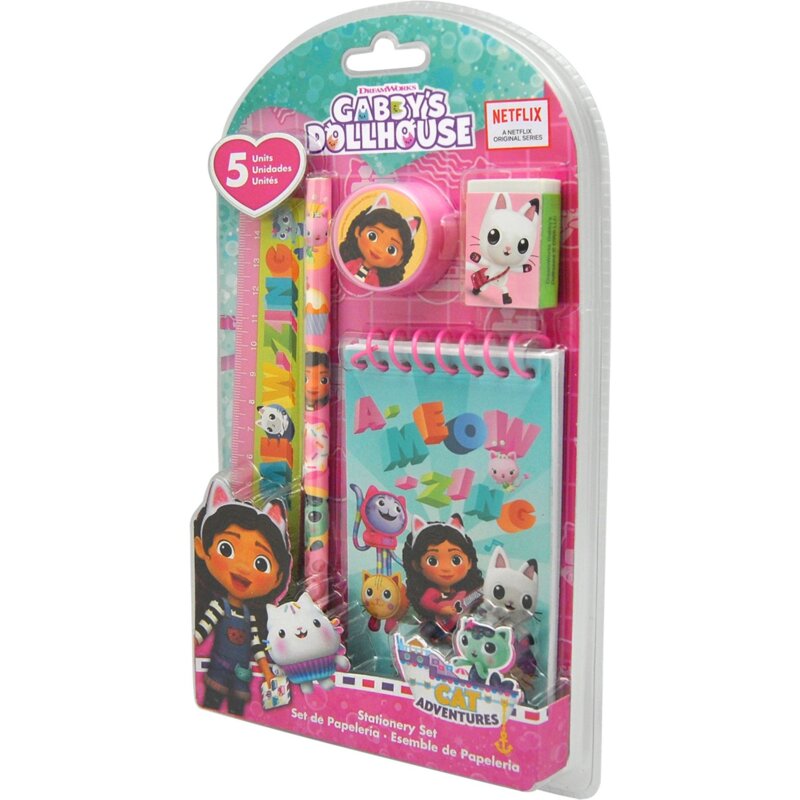Zestaw piśmienniczy KIDS EUROSWAN GD00036 Koci Domek Gabi