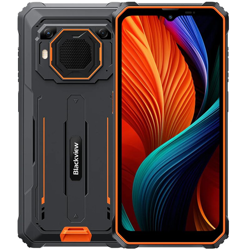 Smartfon BLACKVIEW BV6200 Plus 8/256GB 6.56" 90Hz Pomarańczowy