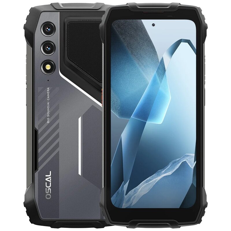 Smartfon OSCAL Pilot 1 LTE 6/256GB 6.67" 90Hz Czarny