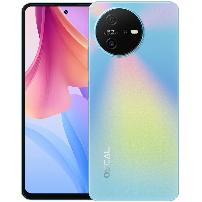 Smartfon OSCAL Tiger 12 12/256GB 6.78" 120Hz Niebieski