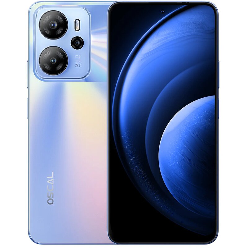 Smartfon OSCAL Tiger 13 5G 8/256GB 6.67" 90Hz Niebieski