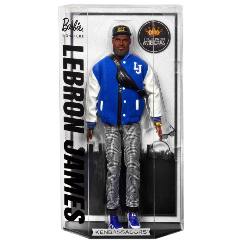 Lalka BARBIE Signature Kenbassadors Lebron James HRM33