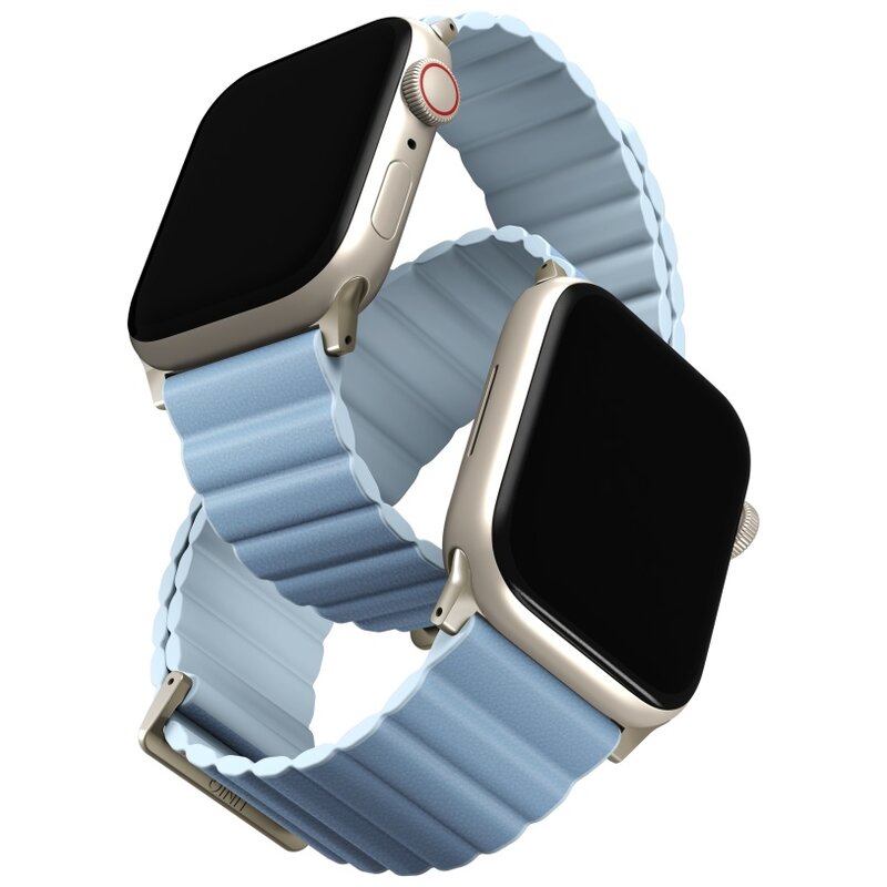 Pasek UNIQ Revix Premium do Apple Watch do koperty 38/40/41mm Biało-niebieski
