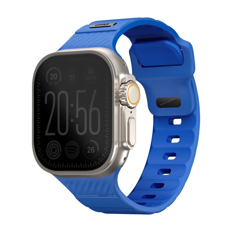 Pasek UNIQ Stride do Apple Watch do koperty 42/44/45/49mm Niebieski