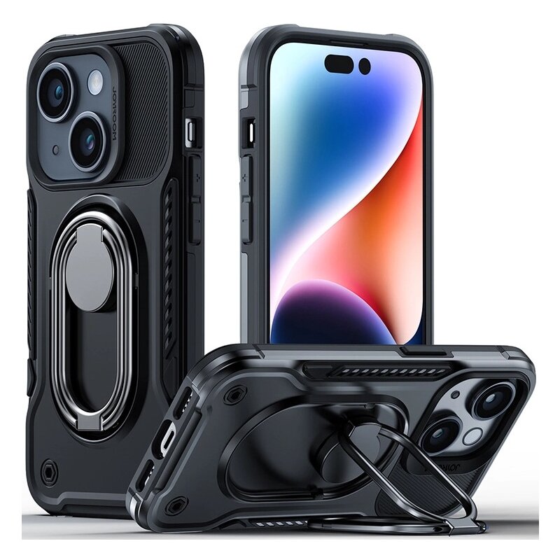 Etui JOYROOM Dual Hinge do Apple iPhone 14 Czarny