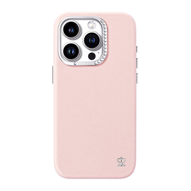Etui JOYROOM PN-15F1 Starry Case do Apple iPhone 15 Pro Różowy