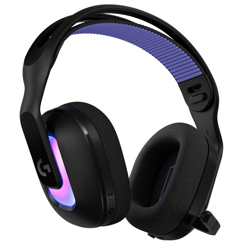Słuchawki LOGITECH G522 Lightspeed Bezprzewodowe, Nauszne, Dźwięk przestrzenny