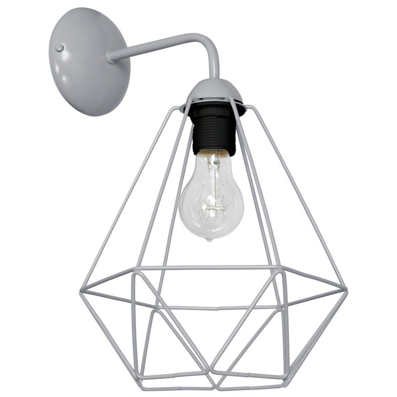 Kinkiet MILAGRO MLP7207 Basket Gray