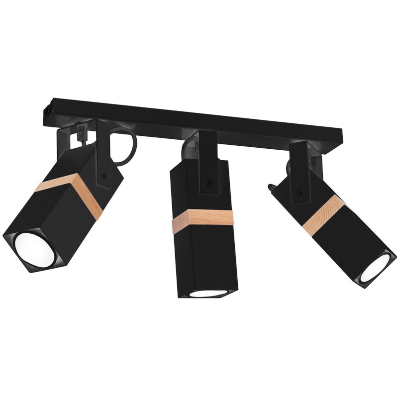 Lampa sufitowa punktowa MILAGRO Vidar MLP5402 Czarno-brązowy