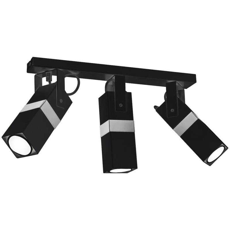 Lampa sufitowa punktowa MILAGRO Vidar MLP6286 Czarny