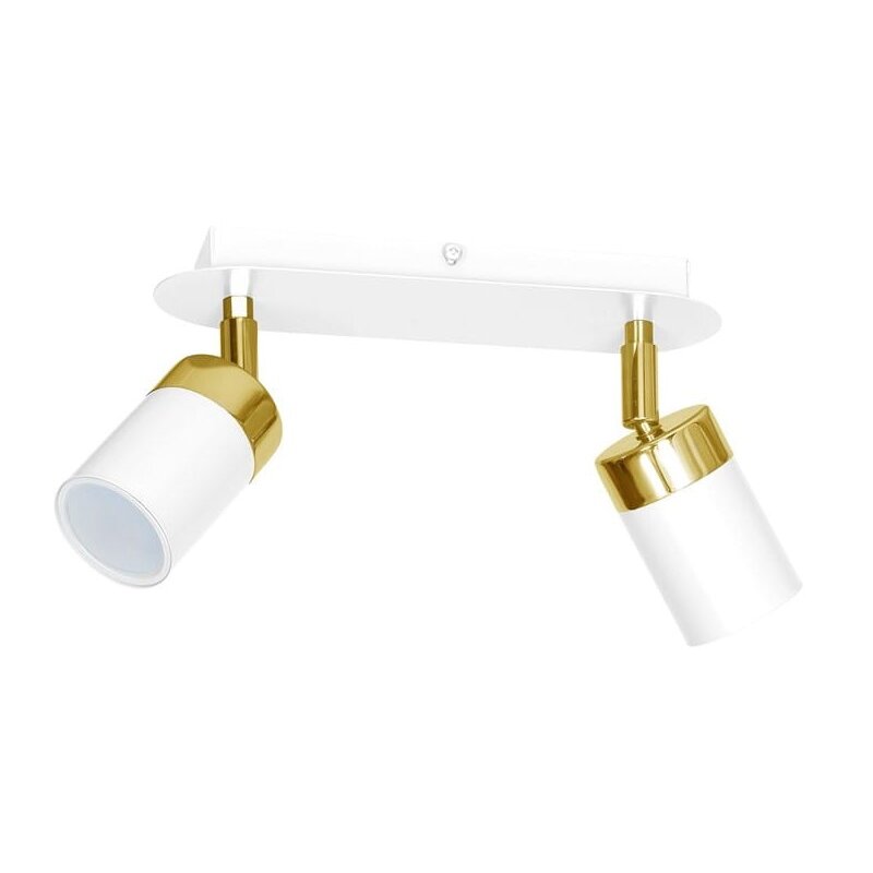 Lampa sufitowa punktowa MILAGRO Joker MLP6129 Biało-złoty