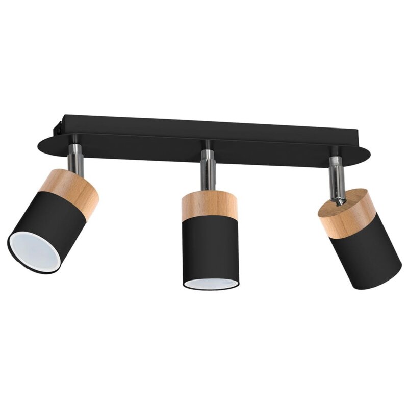 Lampa sufitowa punktowa MILAGRO Joker MLP6304 Czarno-brązowy