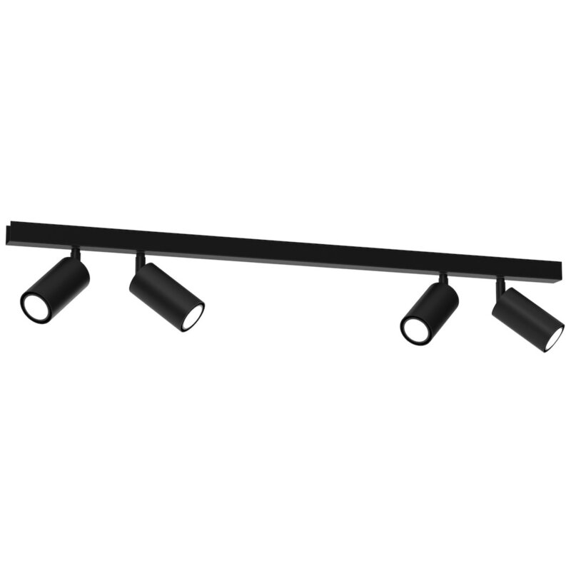 Lampa sufitowa punktowa MILAGRO Hudson MLP8797 Czarny
