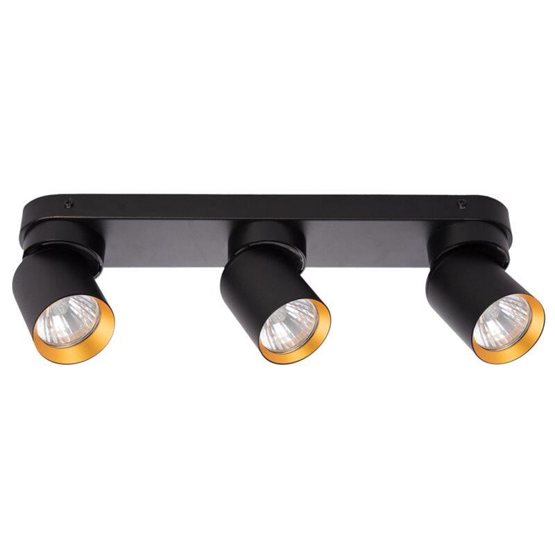 Lampa sufitowa punktowa MILAGRO Andy ML9937 Czarny