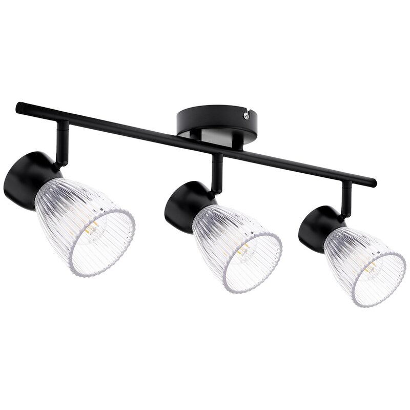 Lampa sufitowa MILAGRO Best Black ML9972 Czarny