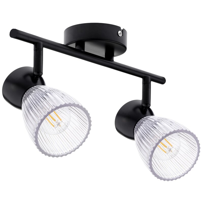 Lampa sufitowa MILAGRO Best Black ML9971 Czarny