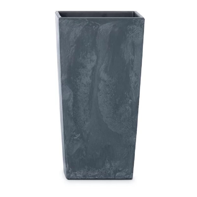 Doniczka PROSPERPLAST Urbi Square Beton Effect DURS400E-S433 (40 x 40 x 75 cm) 37L Antracytowy