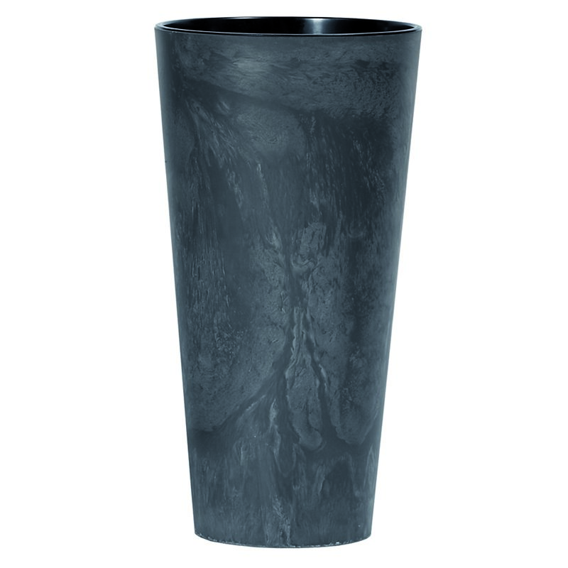 Doniczka PROSPERPLAST Tubus Slim Beton DTUS300E-S433 (30 x 57.2 cm) 27L Antracytowy