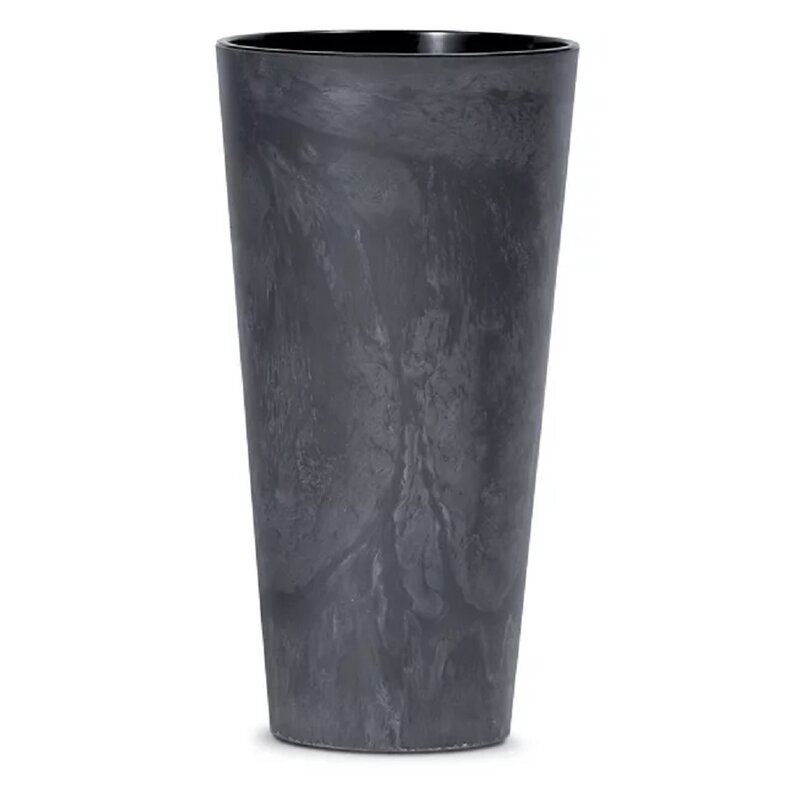 Doniczka PROSPERPLAST Tubus Slim Beton DTUS400E-S433 (40 x 76.2 cm) 64L Antracytowy