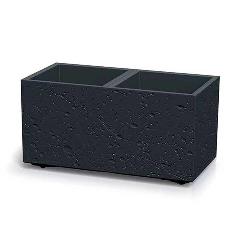 Skrzynka PROSPERPLAST Sierra Beton DSI600E-B411 (57,7 x 28,8 x 29 cm) 26,2L Czarny