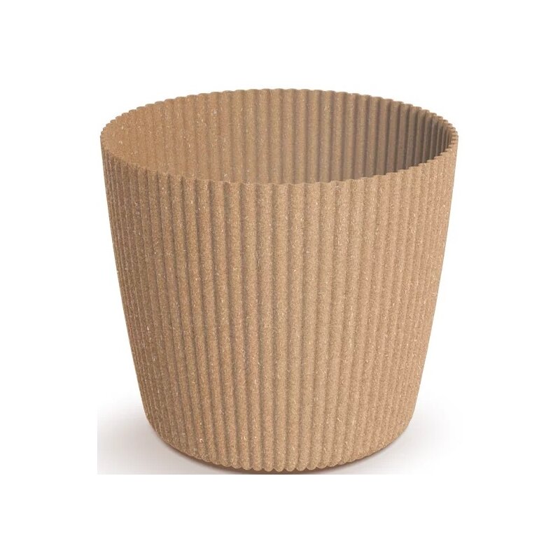 Donica PROSPERPLAST Milly Round ECO Wood DMI400W-4665W 32L Brązowy