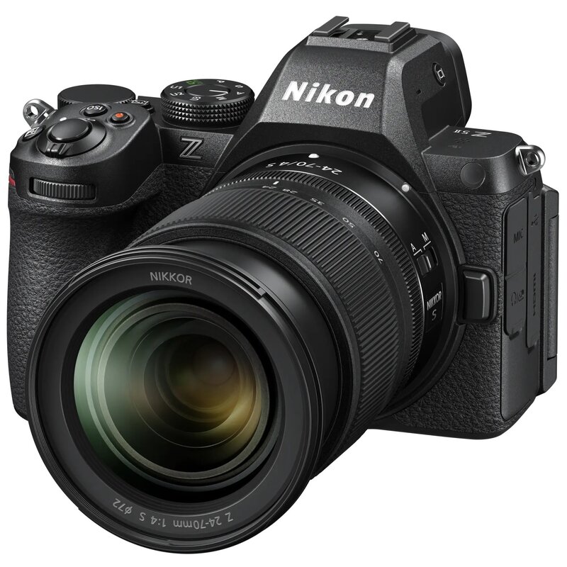 Aparat bezlusterkowy NIKON Z5II Kit W Czarny + Obiektyw Nikkor Z 24-70mm f/4.0 S, Full Frame, 24.5Mpix, UHD 4K60p, EXPEED 7
