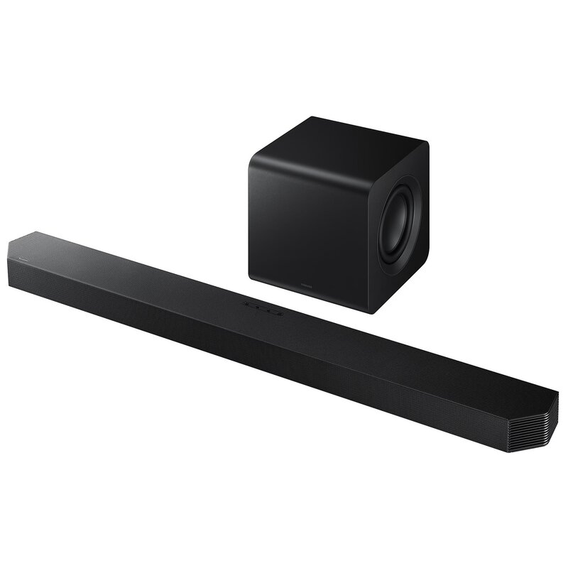 Soundbar SAMSUNG HW-Q800F EN Czarny 5.1.2-kanałowy, Bezprzewodowy Subwoofer, Wi-Fi, BT, HDMI eARC, Dolby Atmos, Q-Symphony