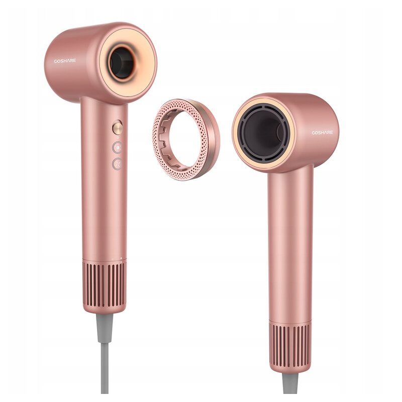 Suszarka COSHARE SuperFlow1 HD10E Różowo-złoty 1600W