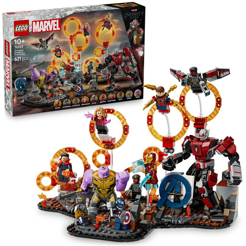 LEGO Marvel 76323 Avengers: Koniec gry — ostateczna bitwa - odbiór za 0 zł we wszystkich salonach x-kom i Neonet