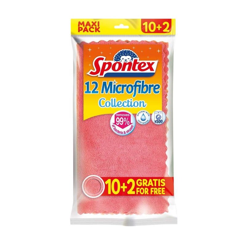 Ścierka SPONTEX Microfibre Collection (12 szt.)