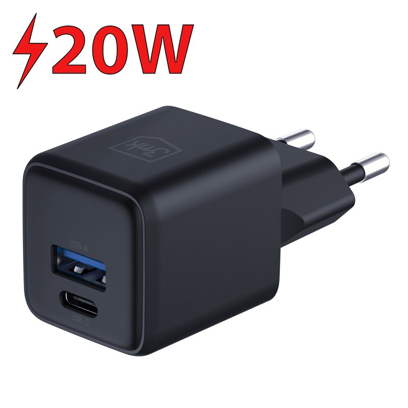 3mk Hyper GaN Charger 20W QC4+ PD PPS USB 1A1C