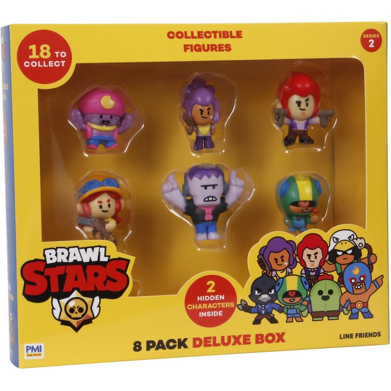 Zestaw figurek SUPERBUZZ Brawl Stars Sezon 2 BRW2270A (Zestaw A)