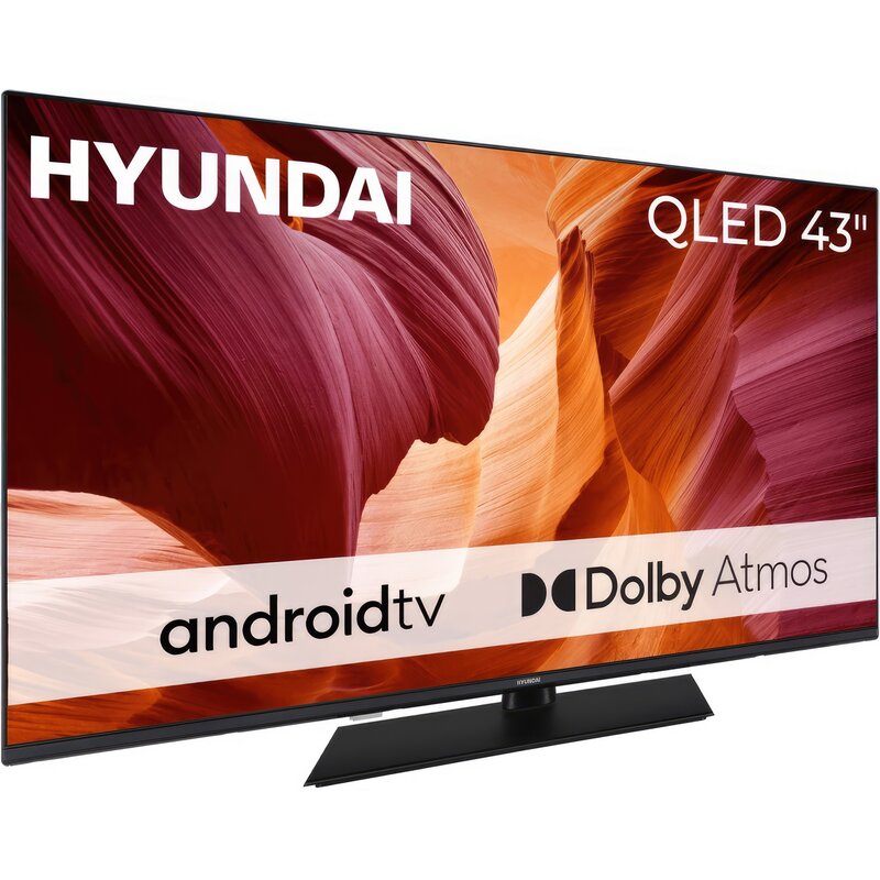 Telewizor HYUNDAI QLX43850GSMART 43" QLED 4K Android TV Dolby Atmos Dolby Vision HDMI 2.1