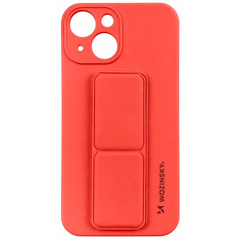 Etui WOZINSKY Kickstand Case do Apple iPhone 13 Czerwony