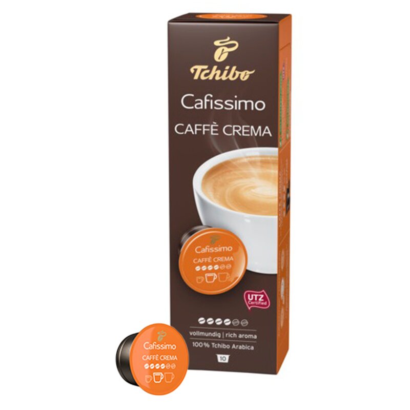 Kapsułki TCHIBO Cafe Crema Rich Aroma do ekspresu Tchibo Cafissimo