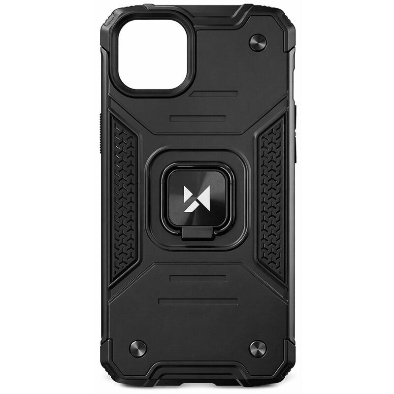 Etui WOZINSKY Ring Armor do Apple iPhone 14 Czarny