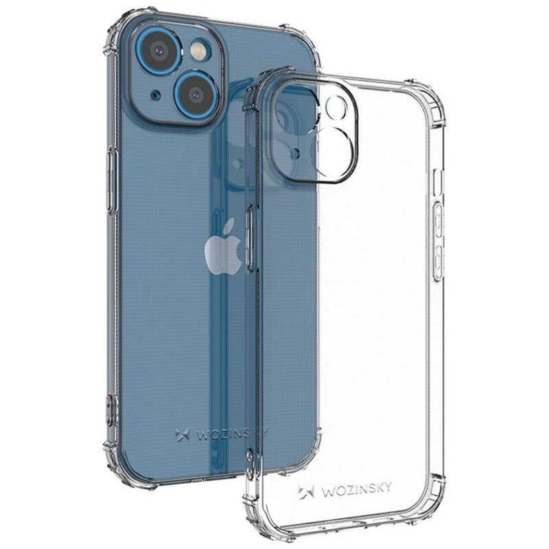 Etui WOZINSKY Anti Shock do Apple iPhone 14 Plus Przezroczysty