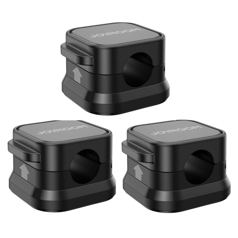 Organizer na kable JOYROOM JR-ZS368 Czarny (3 szt.)