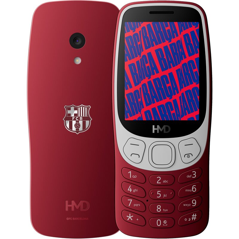 Telefon HMD Barca 3210 Bordowy