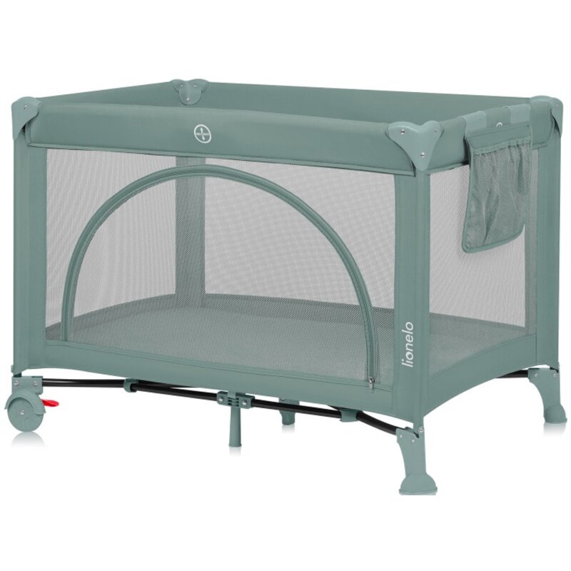 Łóżeczko turystyczne LIONELO Laura Zielony