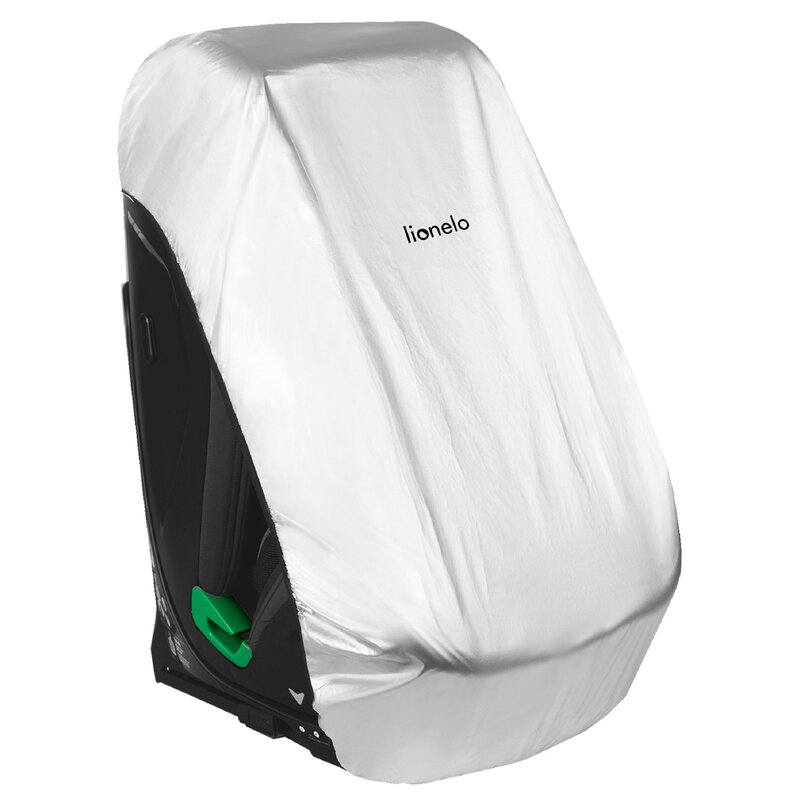 Pokrowiec na fotelik samochodowy LIONELO Thermal Cover Czarno-srebrny