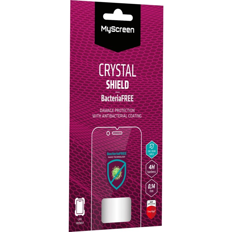 Folia ochronna MYSCREEN Crystal Shield BacteriaFree do Samsung Galaxy A56