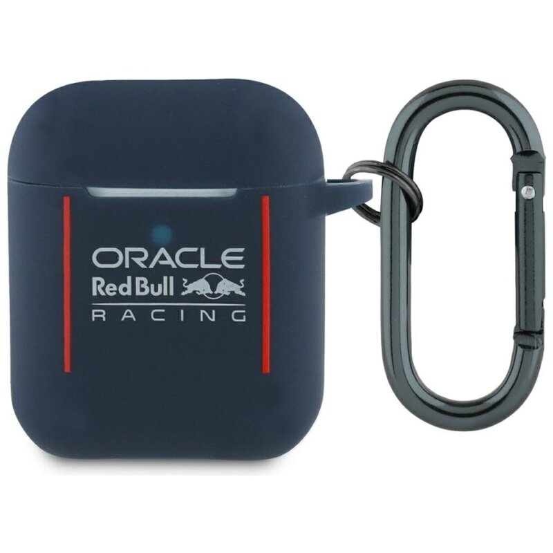 Red Bull Racing Silicone Logo & Lines do Apple AirPods 1/2 Granatowy