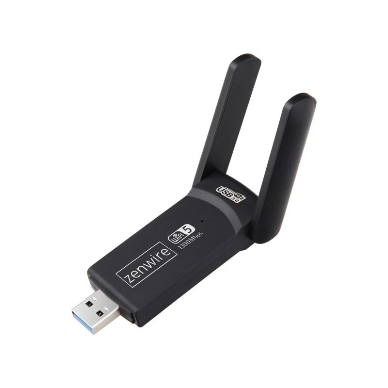 Karta sieciowa ZENWIRE WD-4605AC USB-A, Zewnętrzna, 2.4 / 5 GHz