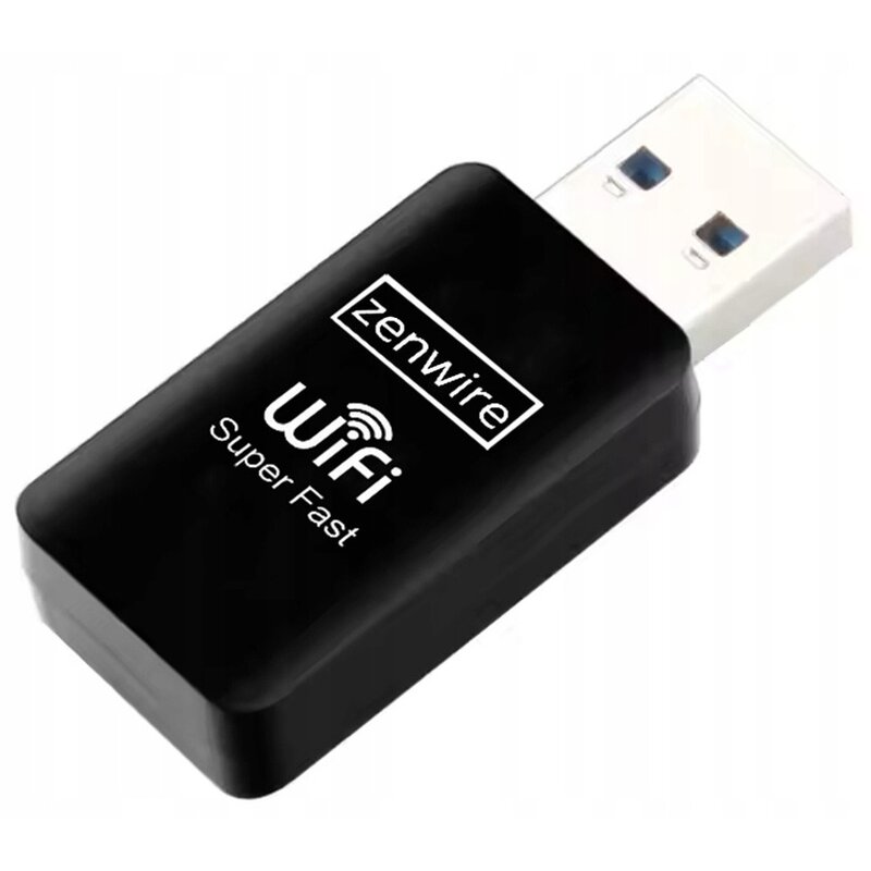 Karta sieciowa ZENWIRE TOP-4608AC USB-A, Zewnętrzna, 2.4 / 5 GHz