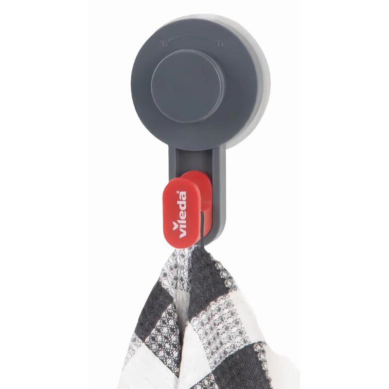 Wieszak VILEDA Easy Home Szaro-czerwony 3 szt