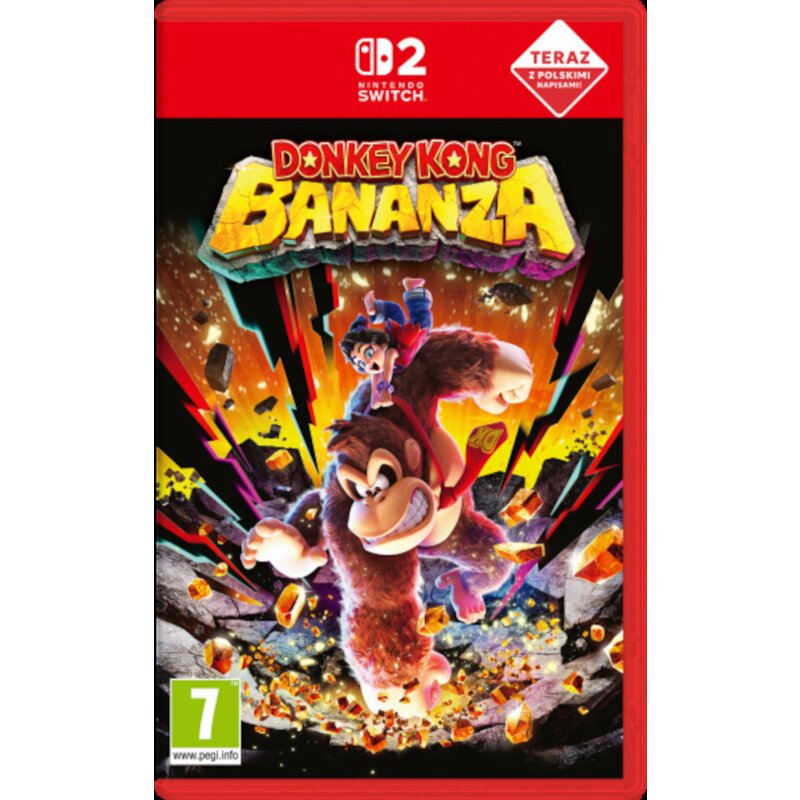 Donkey Kong Bananza Gra NINTENDO SWITCH 2