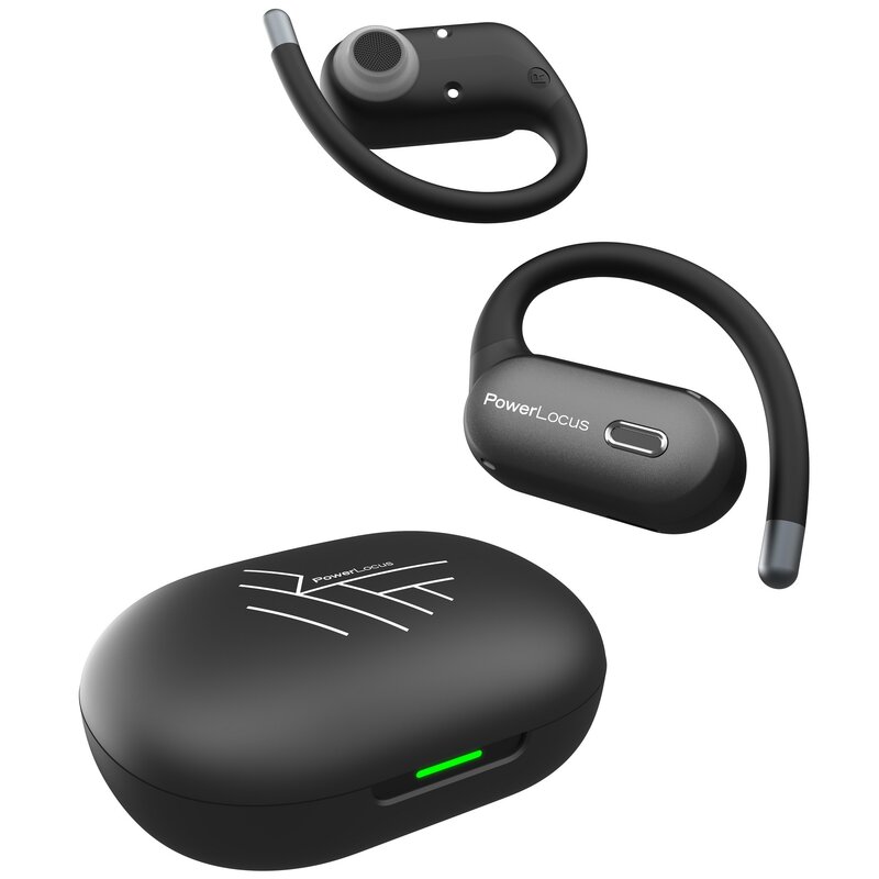 Słuchawki powietrzne POWERLOCUS Move  Czarny