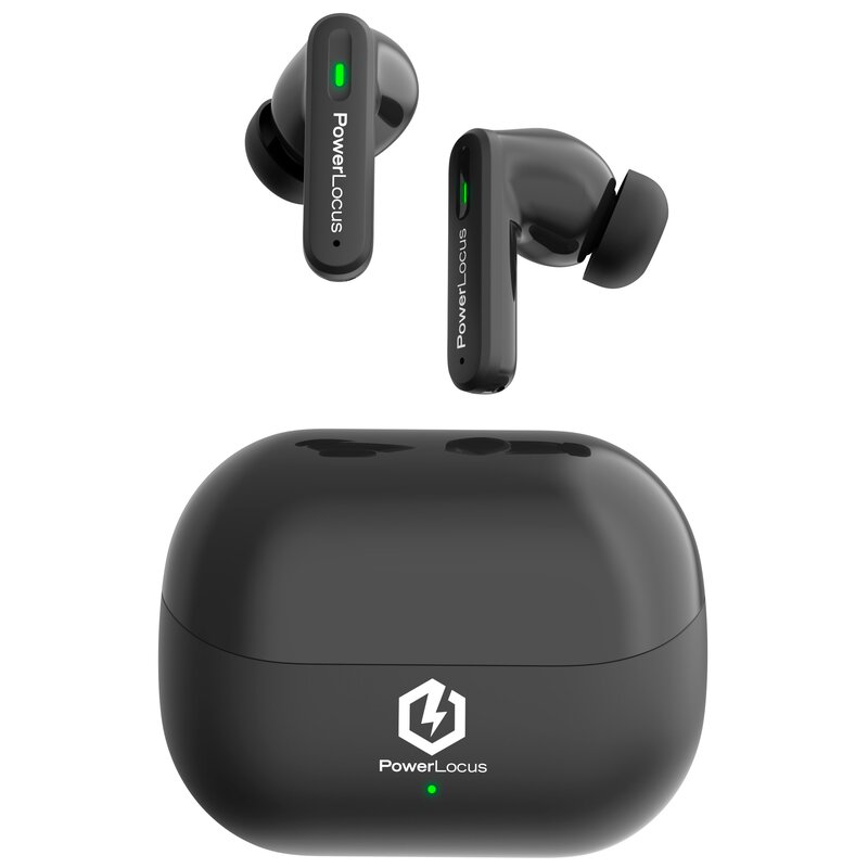 Słuchawki dokanałowe POWERLOCUS Fit ANC Czarny