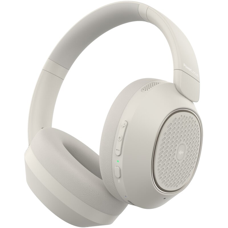 Słuchawki nauszne POWERLOCUS Universe ANC Piaskowy